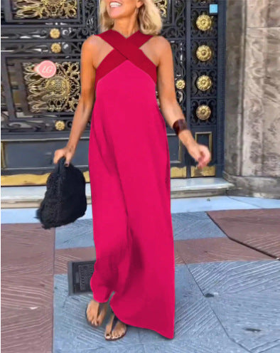 Delphine - Dress with crossed out