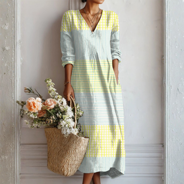 Olivia – Crisp Linen Dress