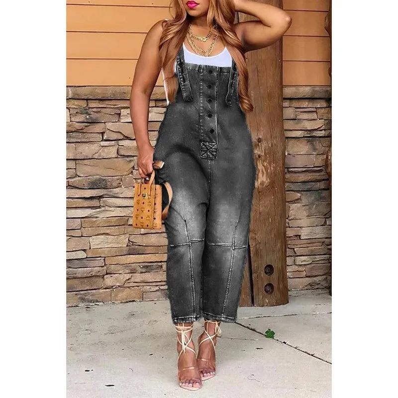 Savannaah™ Effortless Denim Jumpsuit