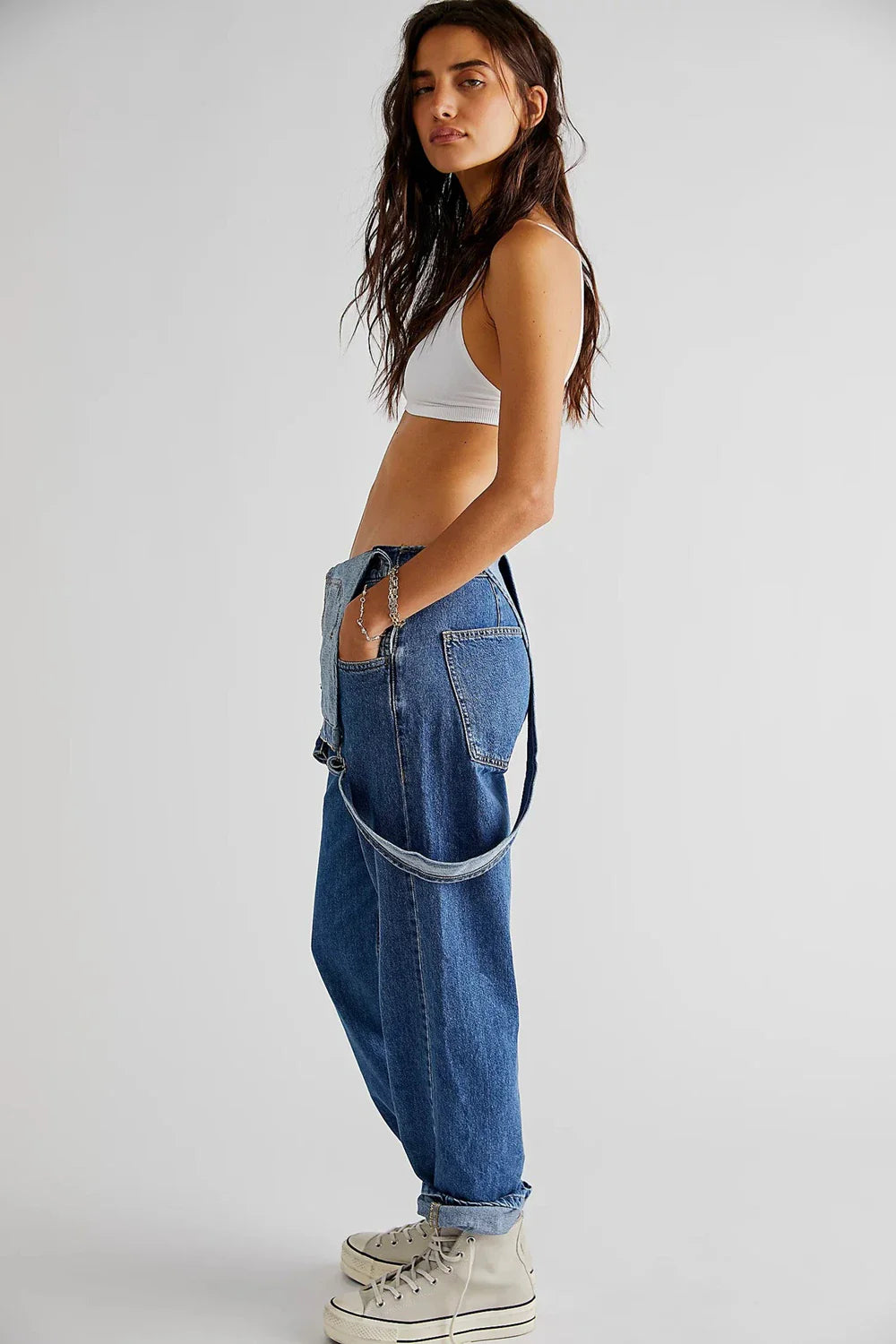 Taylor™ Effortless Denim Overall Jumpsuit
