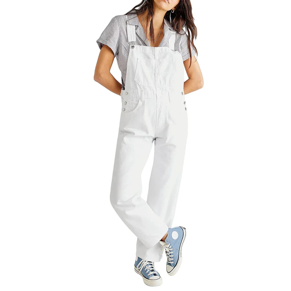 Taylor™ Effortless Denim Overall Jumpsuit