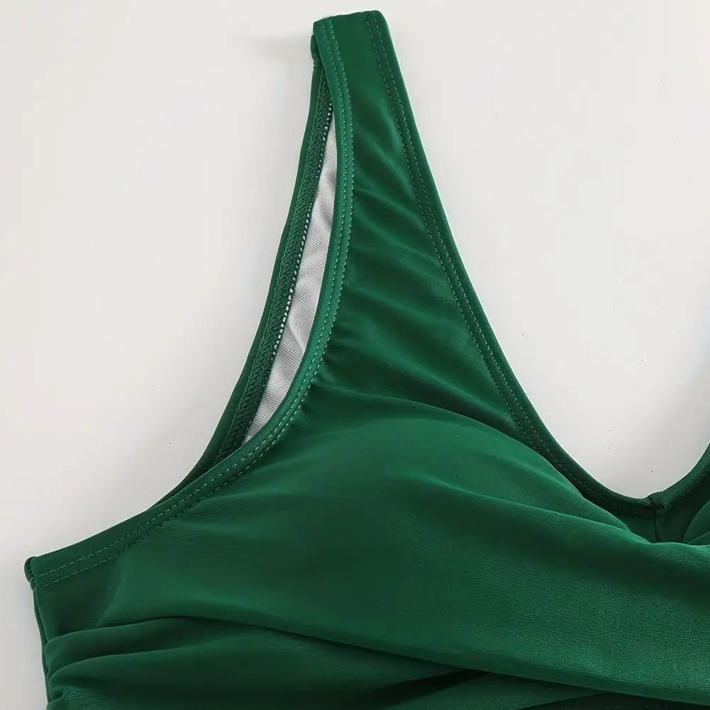 Sarena™ | Tummy Control Bikini Set with V-Neckline