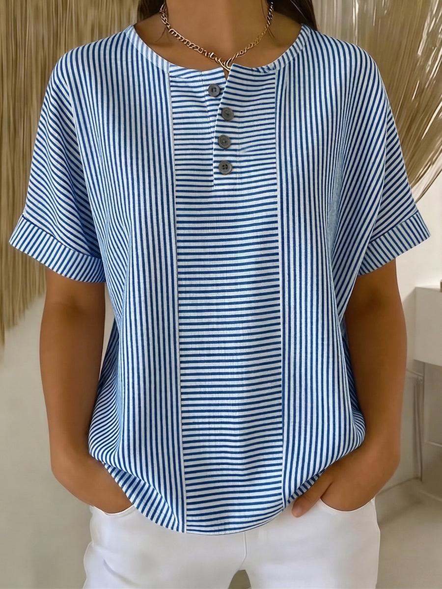 Lucia™ | Artistic Cut Flowing Blouse