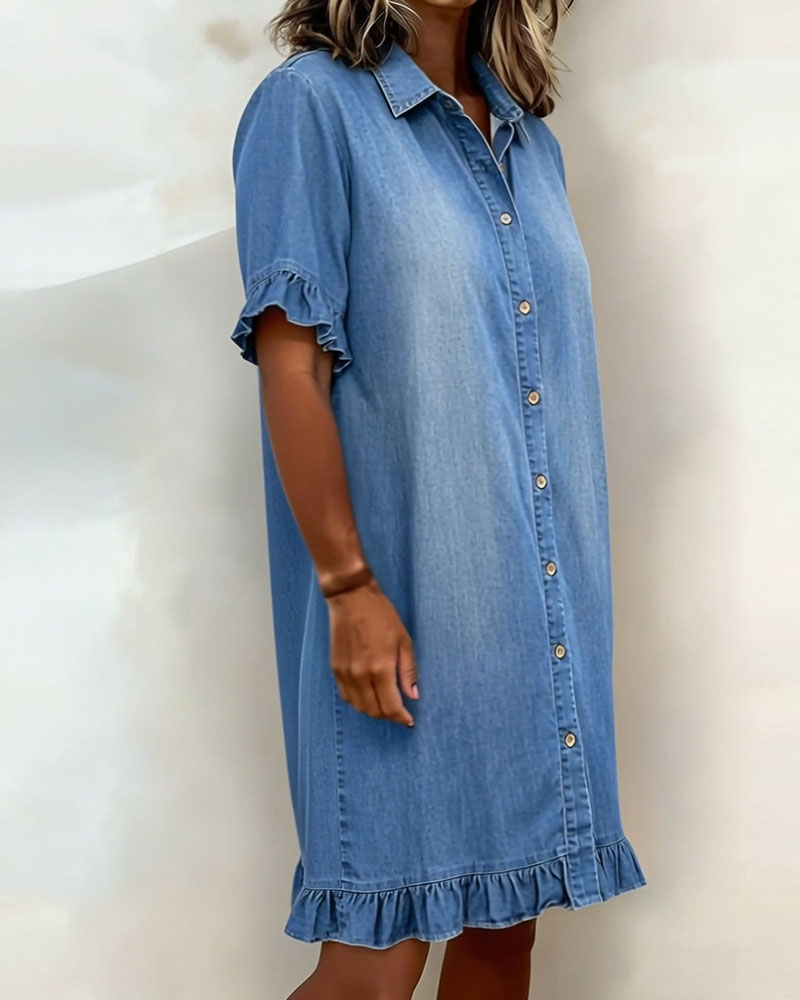 Emma™ | Effortless Button-Front Dress