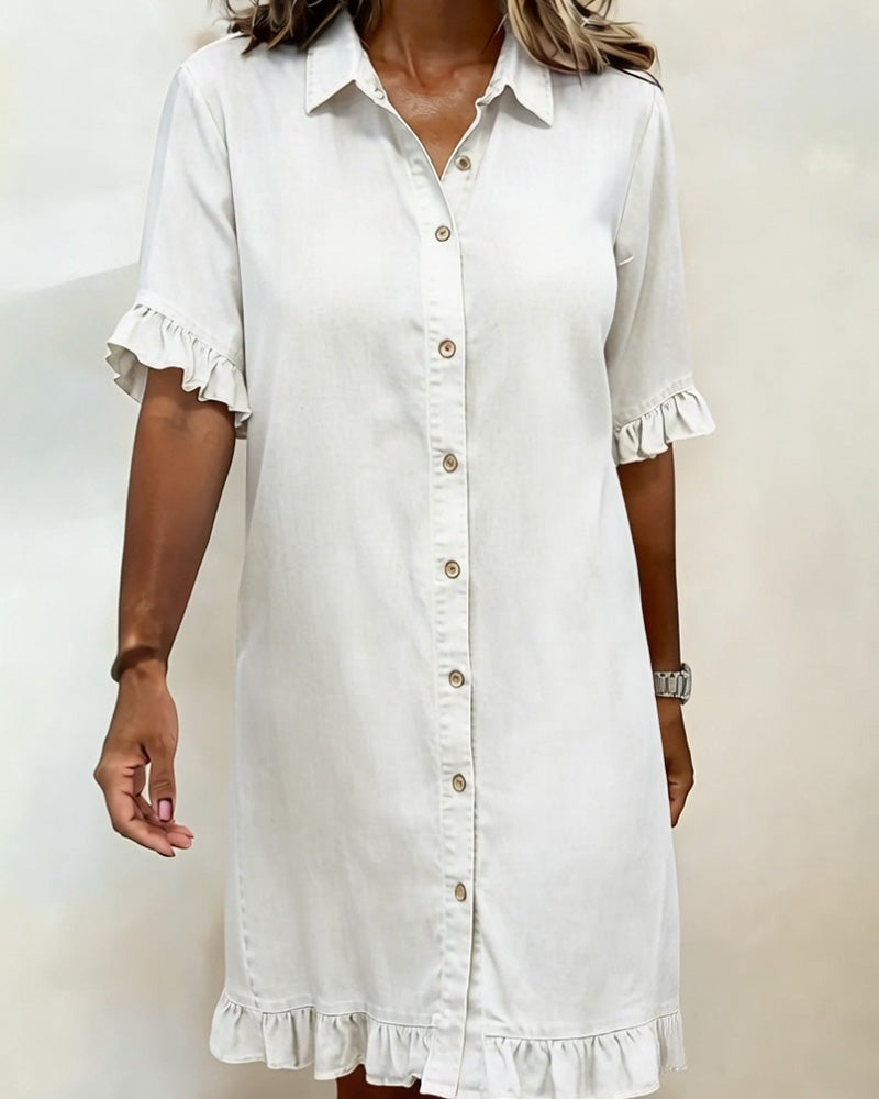 Emma™ | Effortless Button-Front Dress