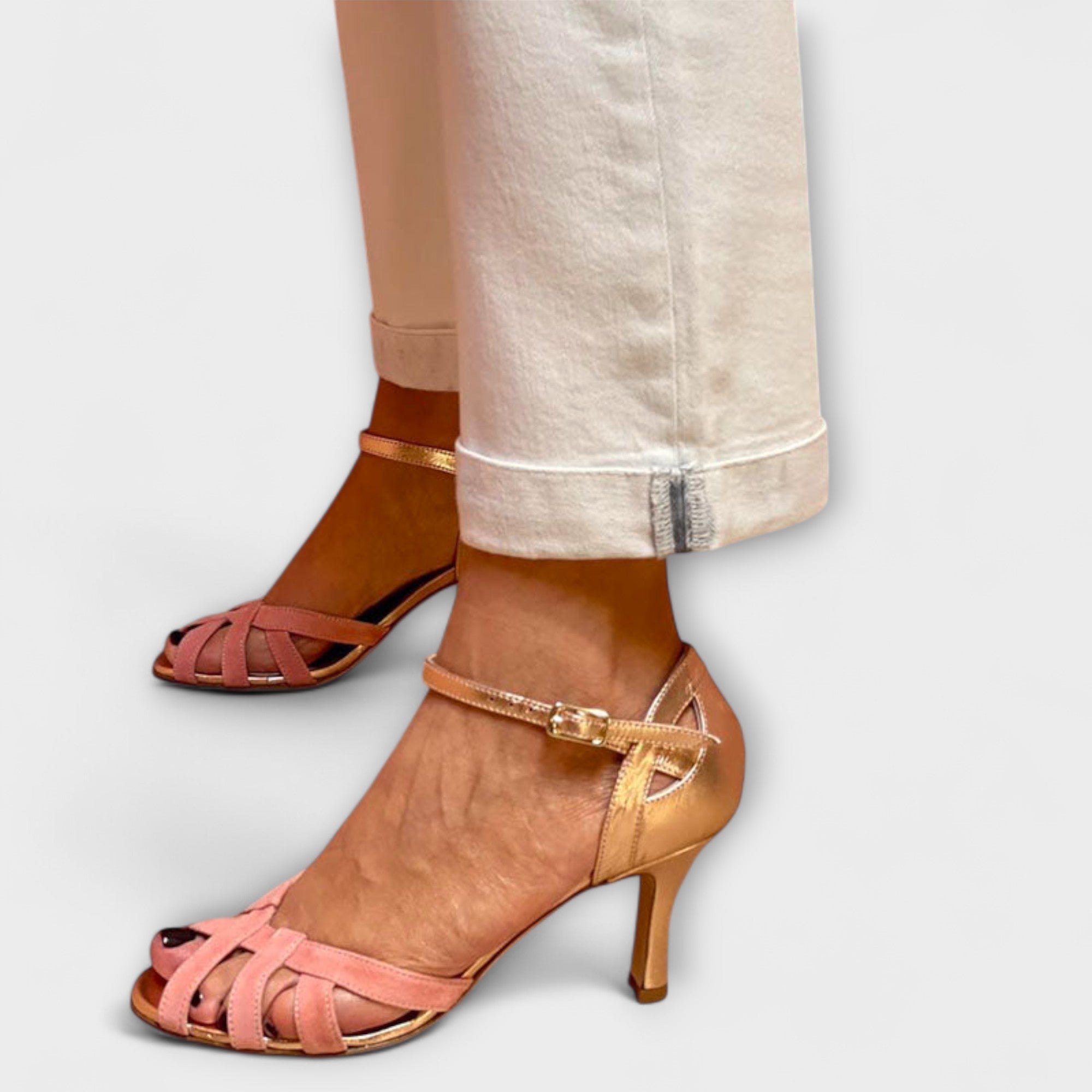 Susan | Chic & Comfortable Heeled Sandals