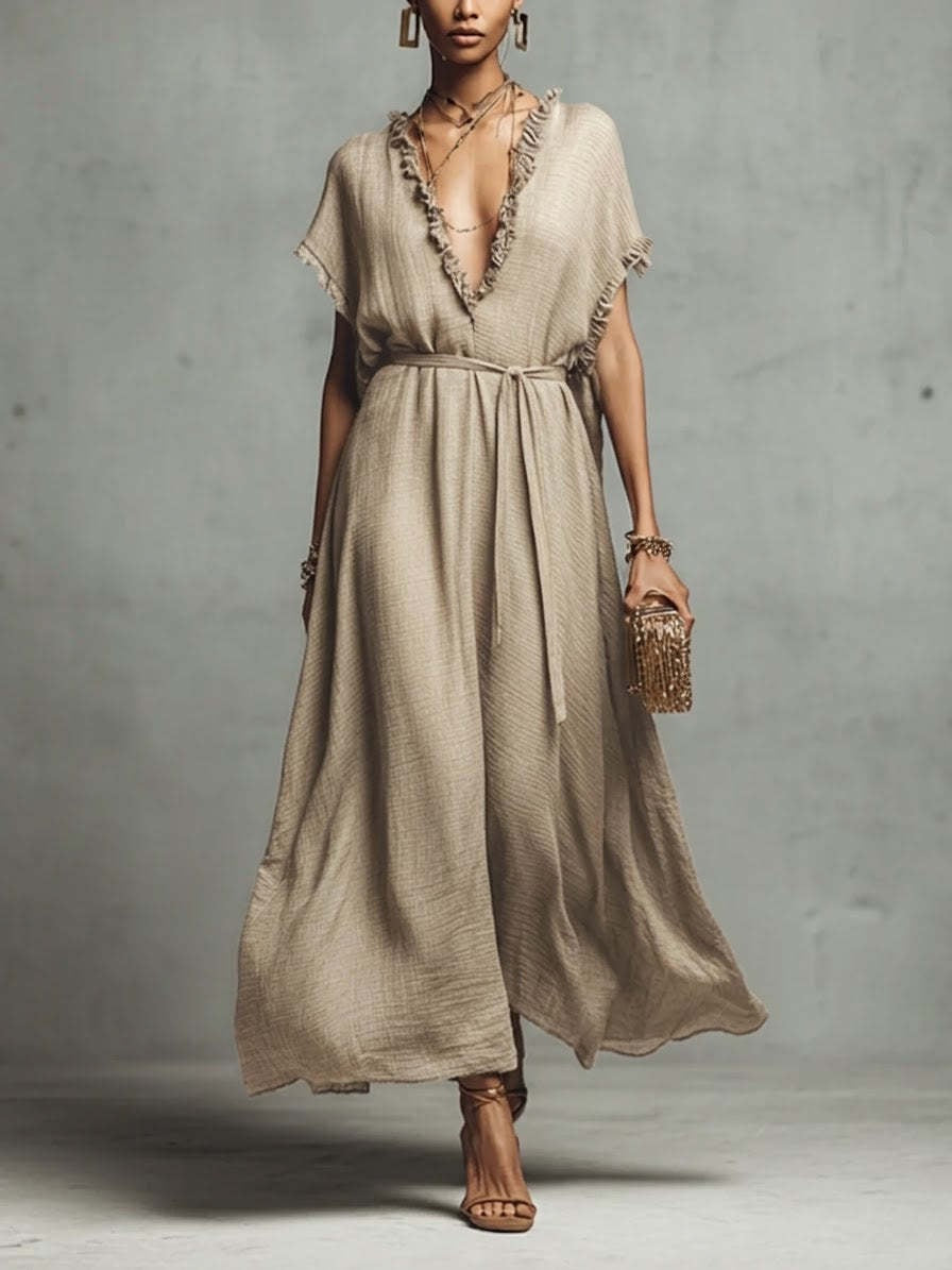 Ava | Effortless Everyday V-Neck Dress