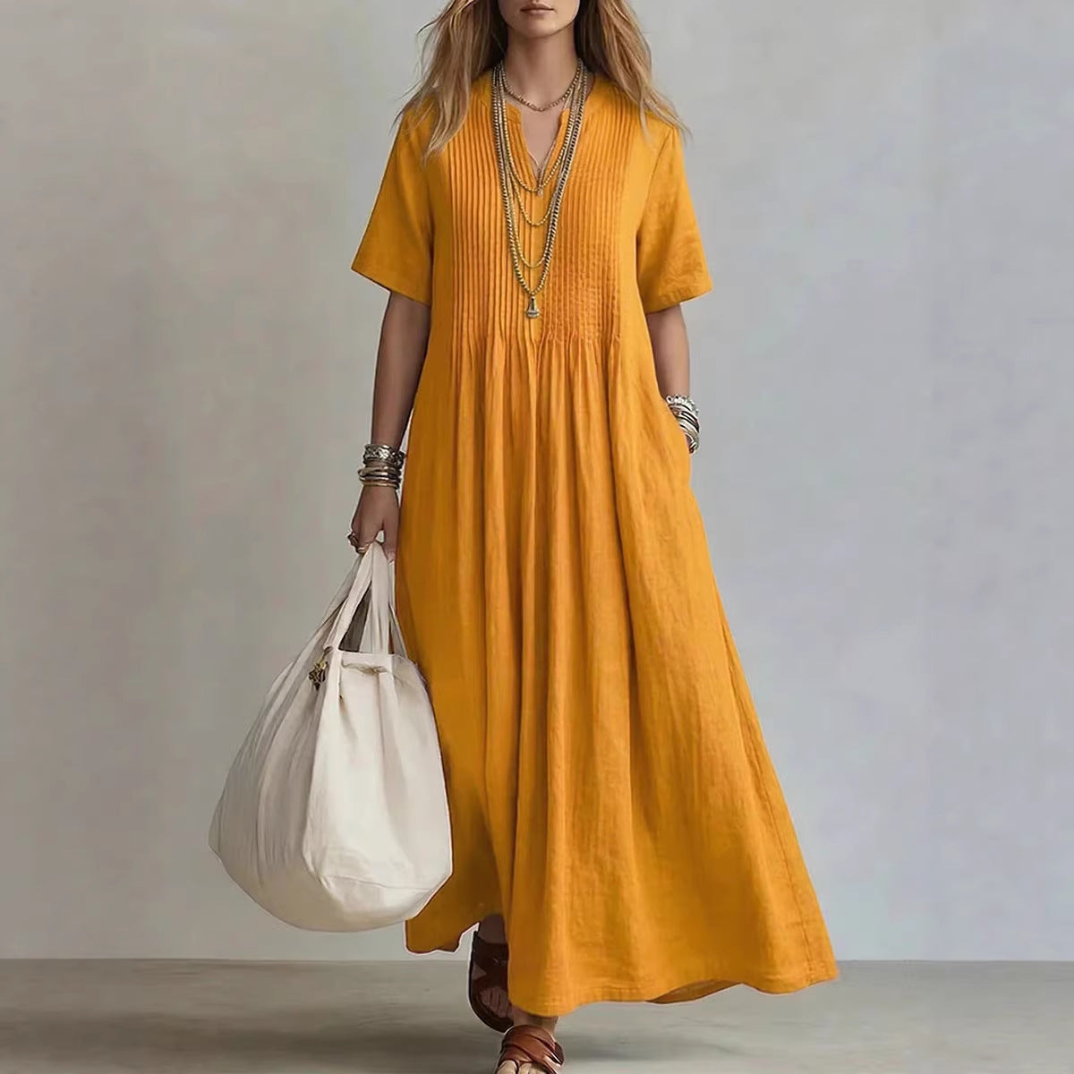 Flore | Flowy Maxi Dress
