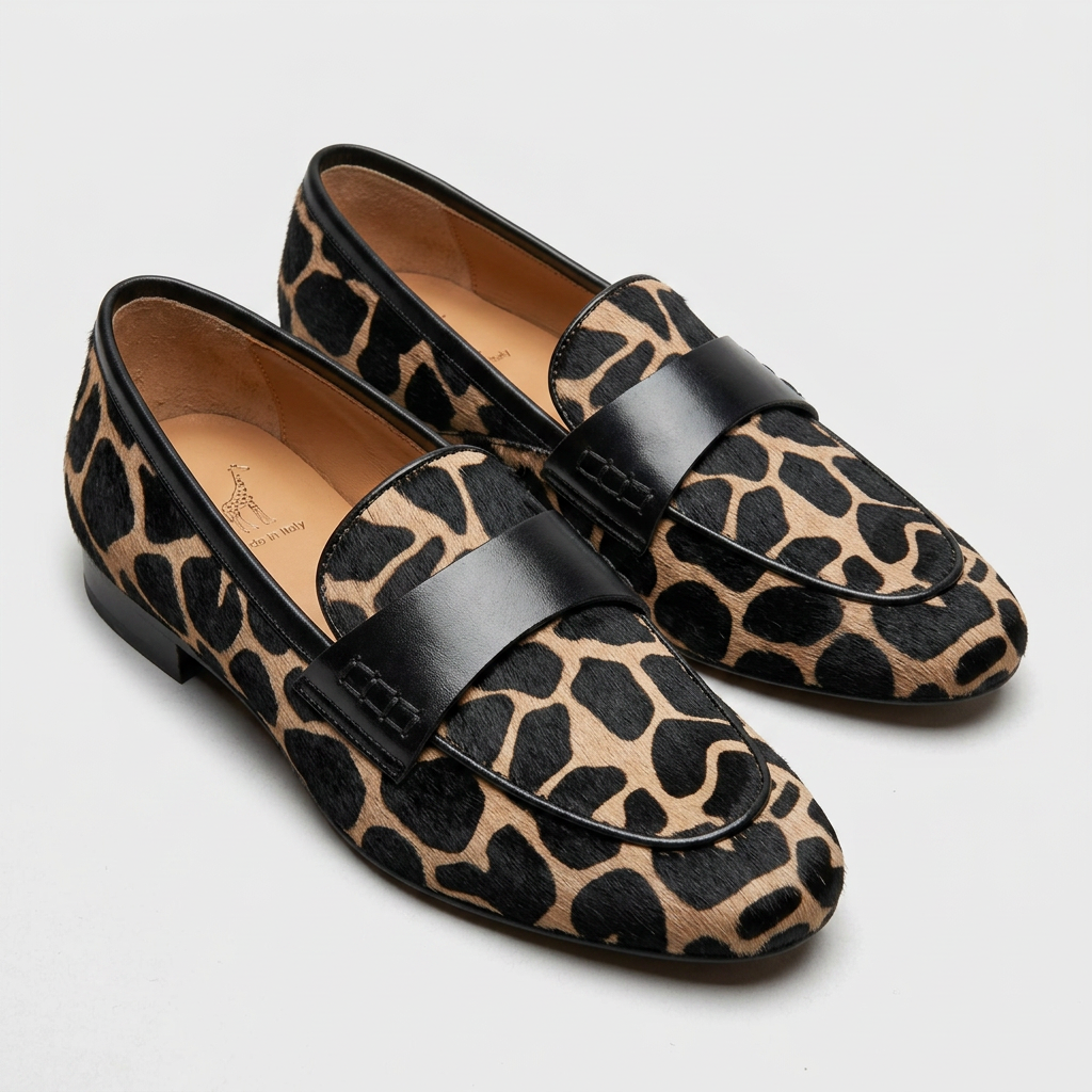 Léonie™ - Mocassin Léopard