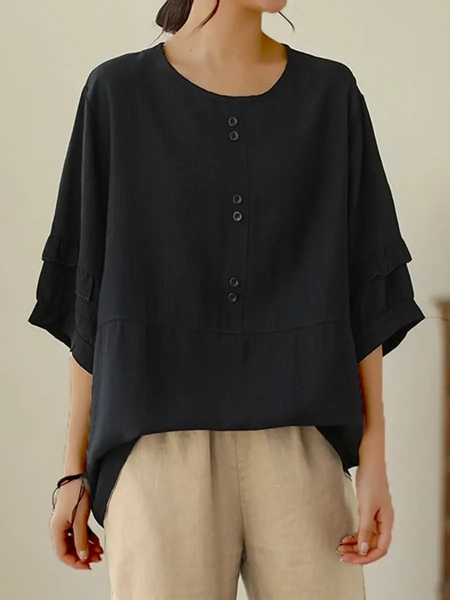 Liora™ | Breezy Everyday Linen Shirt