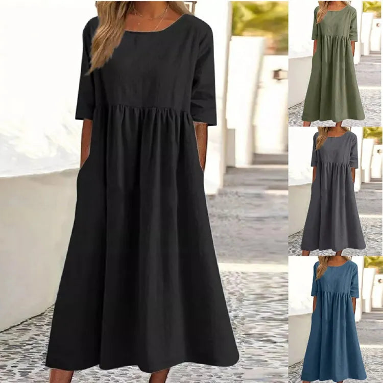 Mila | Everyday Comfort Cotton Dress