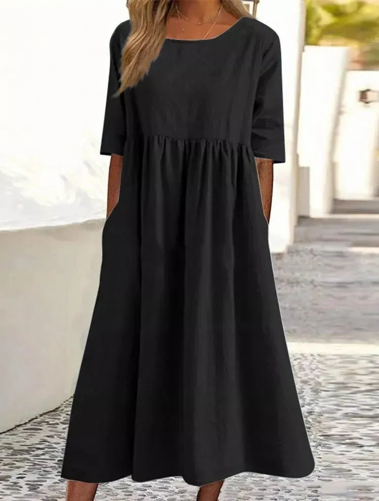 Mila | Everyday Comfort Cotton Dress