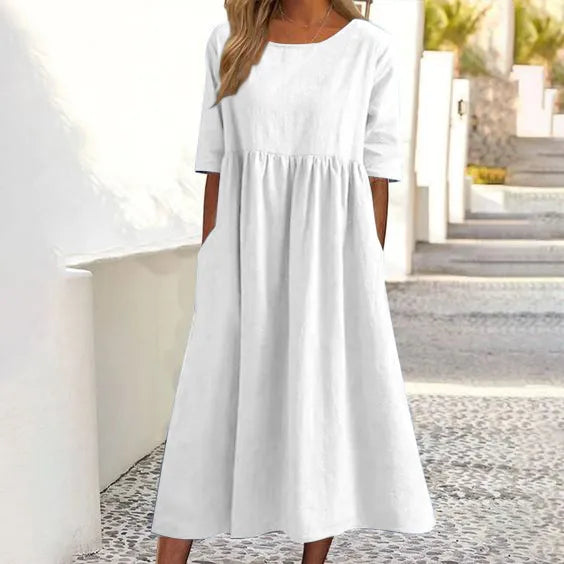 Mila | Everyday Comfort Cotton Dress