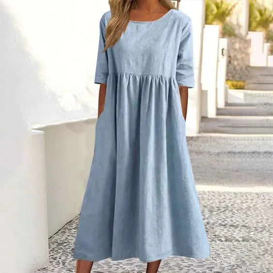 Mila | Everyday Comfort Cotton Dress
