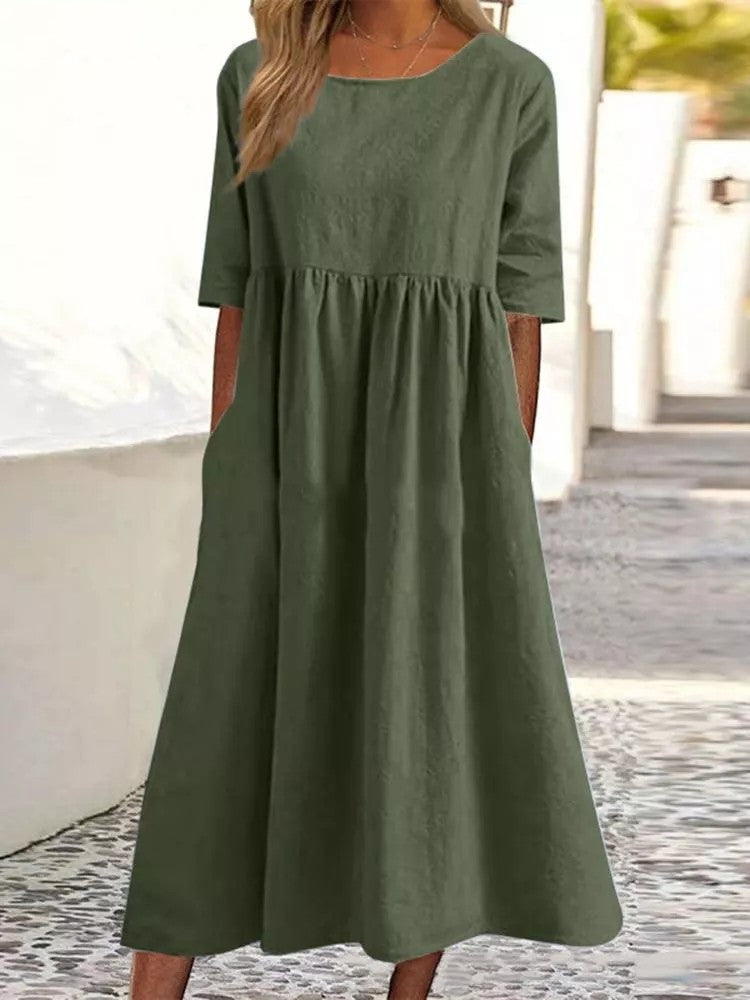 Mila | Everyday Comfort Cotton Dress