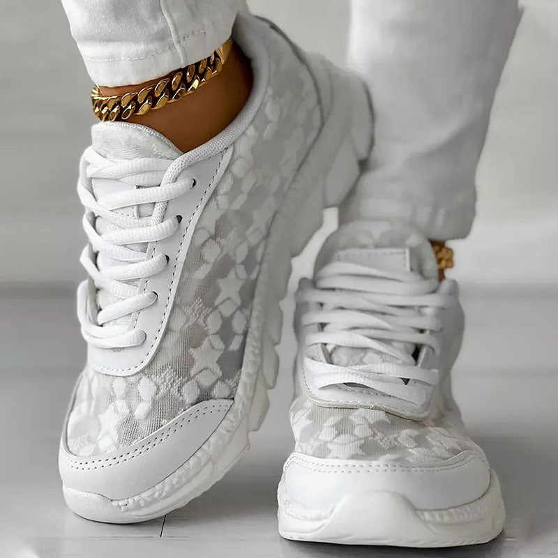 Avery | Effortless Star Detail Sneakers